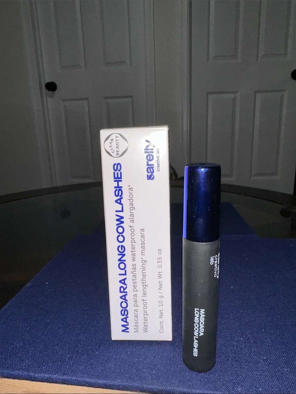 Sarelly Mascara Long Cowlashes - Black with Blue Cap